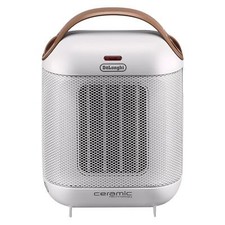 Delonghi Ceramic Fan Heater, 1800W Electric Heater, White, HFX30C18.IW