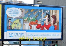 Photo 6x4 Phoenix Gas cats and dogs poster, Belfast (January 2015) Beal c2015