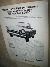 1965 Sunbeam Alpine V mid-size