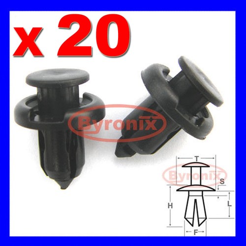 Honda plastic bumper push - honda,