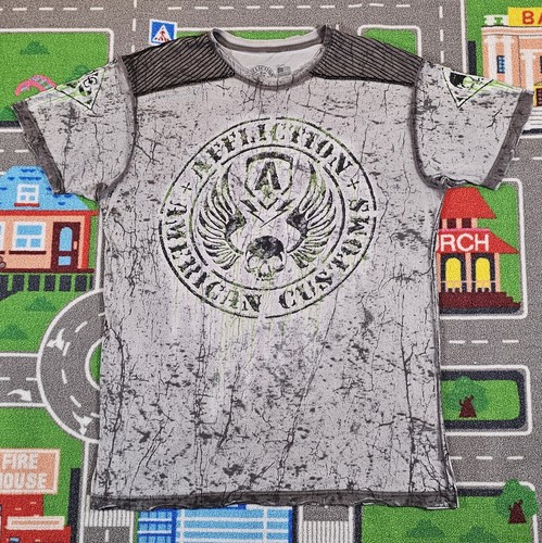 Y2k affliction aop acid grunge - y2k,