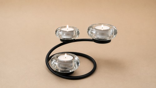 Modern light tealight candle - 3,