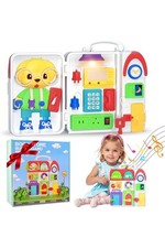 Busy Board, 20 in 1 Montessori