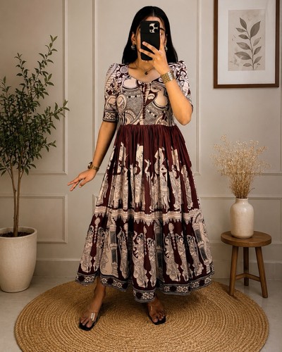 Womans kalamkari print - womans,