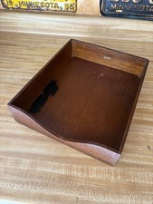 Antique Globe Wernicke Wood