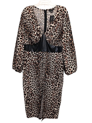 Ashley stewart leopard dress - stewart,