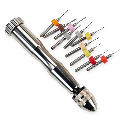 Tungsten hand pin vice - hand,