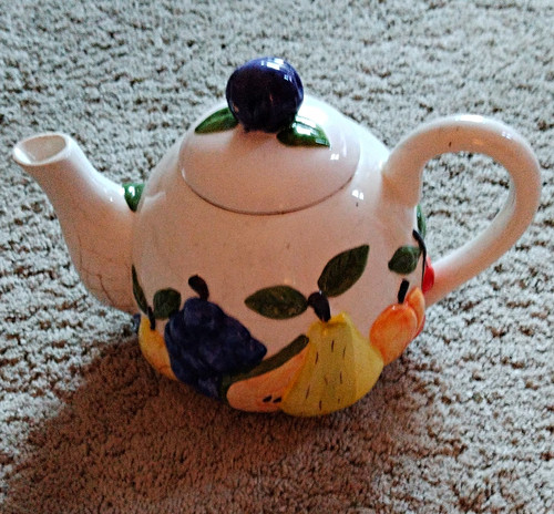 Glossy ceramic fruit pattern - ceramic,