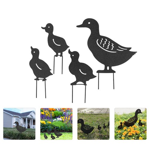 Pcs iron duck decorations - pcs,