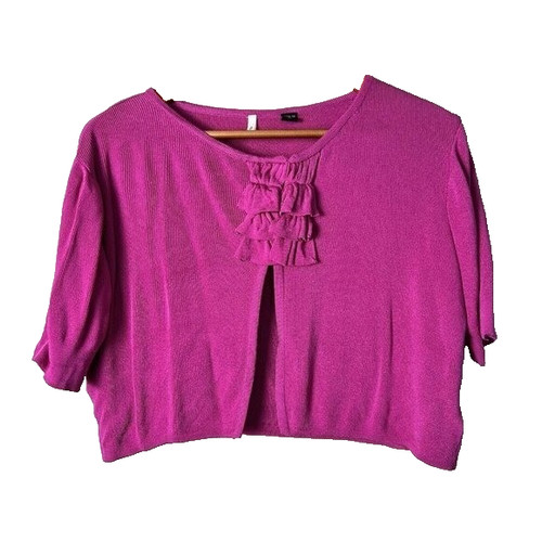 Smitten hot pink - pink, ruffle