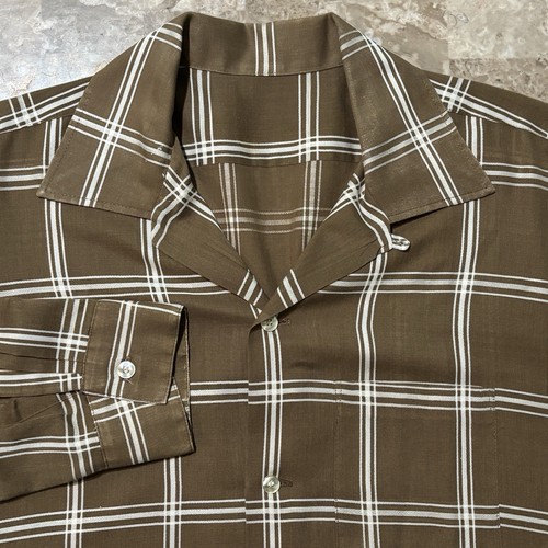 Vintage loop collar shirt mens - loop,