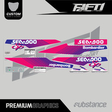 seadoo SP Sea Doo jet ski jetski Decal Kit Stickers Graphics Wrap