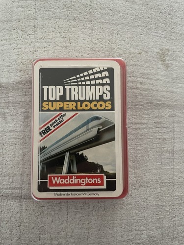 Waddingtons top trumps super - top,