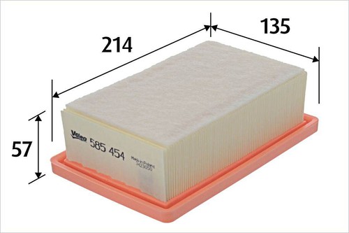 Air filter valeo fits - valeo, smart