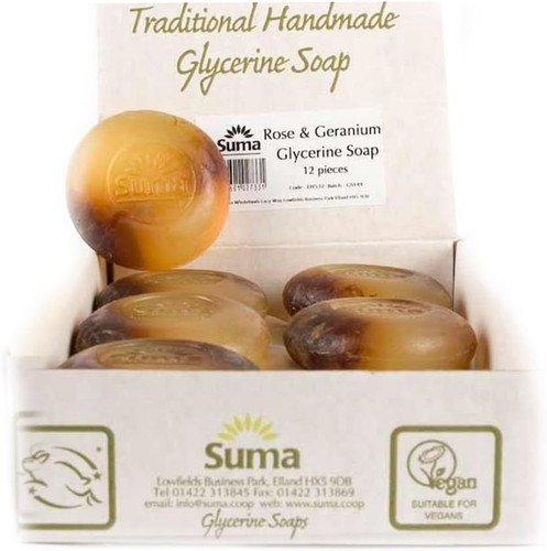 Rose geranium glycerine soap - rose, &