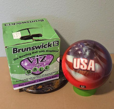 USA Flag Bald Eagle Bowling