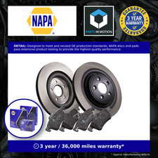 2x Vented Brake Discs and Pads