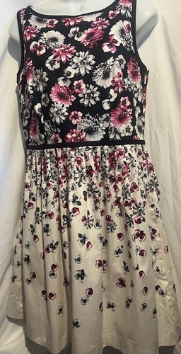 Floral fit flare - uk,