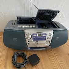 Sony CFD-V7 Blue Silver Stereo