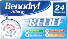 2 x Benadryl Allergy Relief