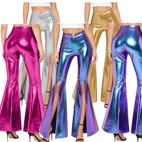 Womens disco metallic shiny - uk,