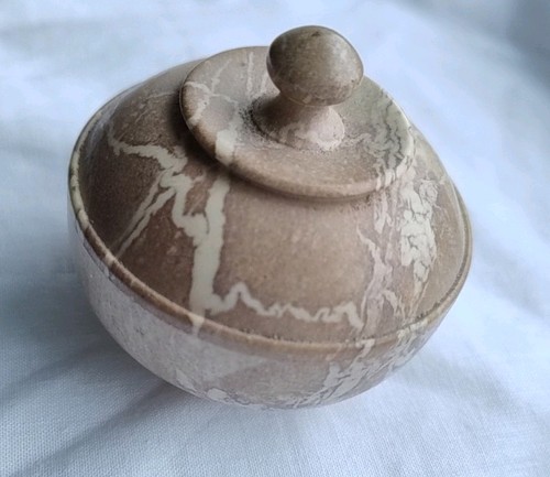 Soapstone trinket box - soapstone?,