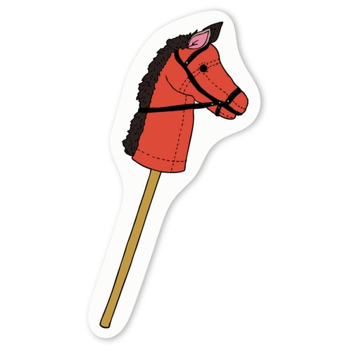 Hobby horse toy - 'hobby, decal