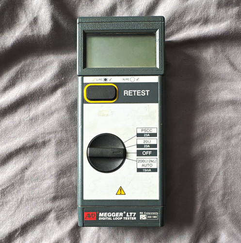 Megger insulation tester - megger, lt