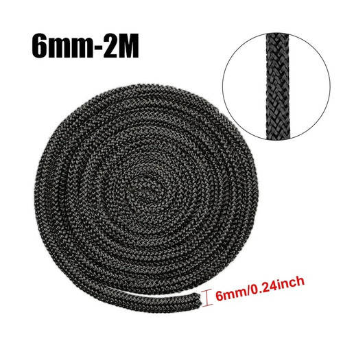 Accessory stove rope black - rope,