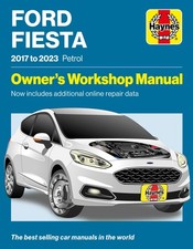 Ford Fiesta Petrol (2017-2023) Haynes Repair Manual