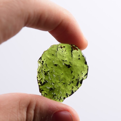 Stone moldavite crystal - crystal,