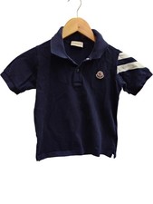 Moncler Kids Polo Shirt Navy
