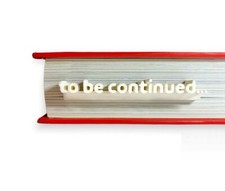 Bookmark "To Be Continued..." - Plastic | Fun Bookmark for Book Lovers