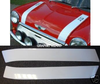 Cooper style bonnet stripes - style,