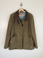 Joules Tweed Field Coat Jacket