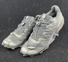 Salomon Men’s Speed Cross 4 Hiking Trail Walking Trainers Shoes Black UK 7.5