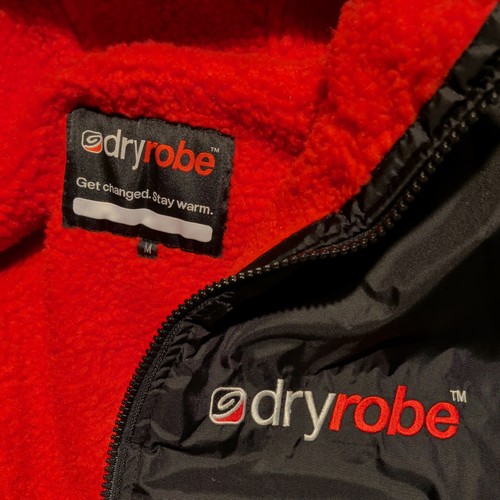 Dryrobe advance black red - dryrobe, long