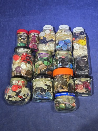 Huge bulk vintage - huge, button