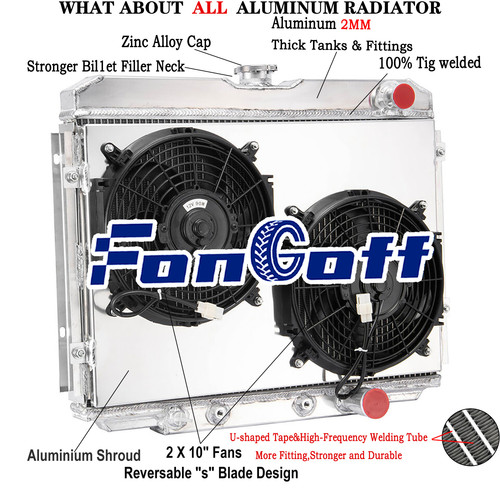 Rows radiator shroud - 3, +
