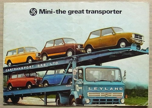 Mini car range sales brochure - car,