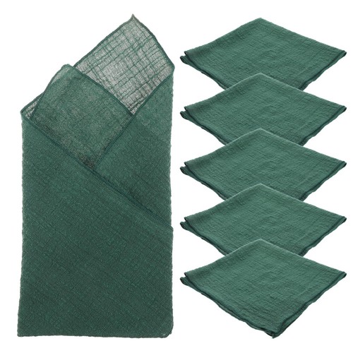 Pcs green cloth - 24,