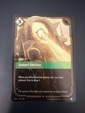Solari Shrine OGN 072/298 Rare