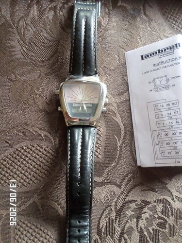 Lambretta wristwatch quartz - wristwatch,