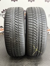 2x 215 55 R17 94H CONTINENTAL WINTERCONTACT TS850P M+S 5mm TESTED FREE FITTIN