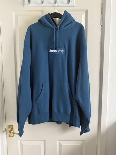 Supreme box logo blue xxl - blue,