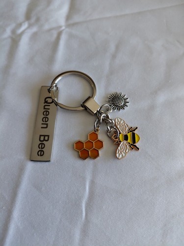 Queen bee key - bee, charm