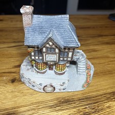 Vintage 1992 Memory Lane Cottages Jones Florist By Peter Tomlins. House Figurine