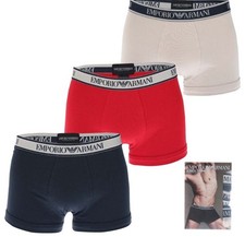 Armani 3 pack Mens underwear boxers shorts  M / L / XL