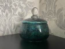 Coloured Green Glass Trinket