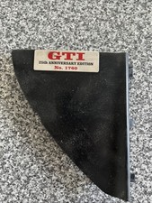 VW Golf MK4 GTI 25th Anniversary Edition Plaque No. 1760  Of 1800 25J